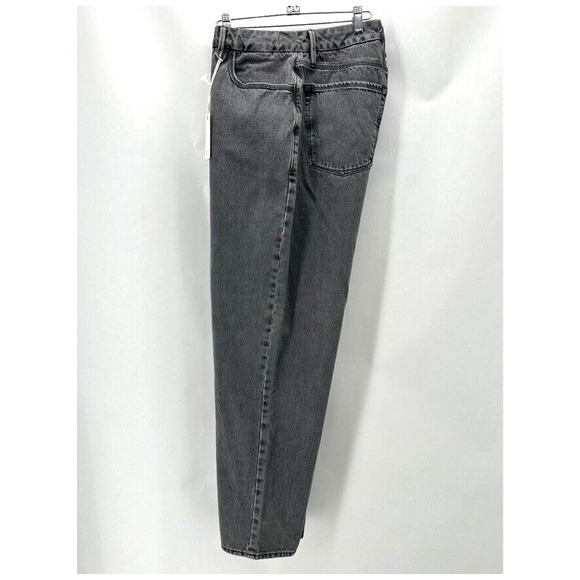 Good American Good 90s‎ Jeans Womens 27 Barrel Black Rigid Denim HR Y2K NWT - Picture 7 of 11
